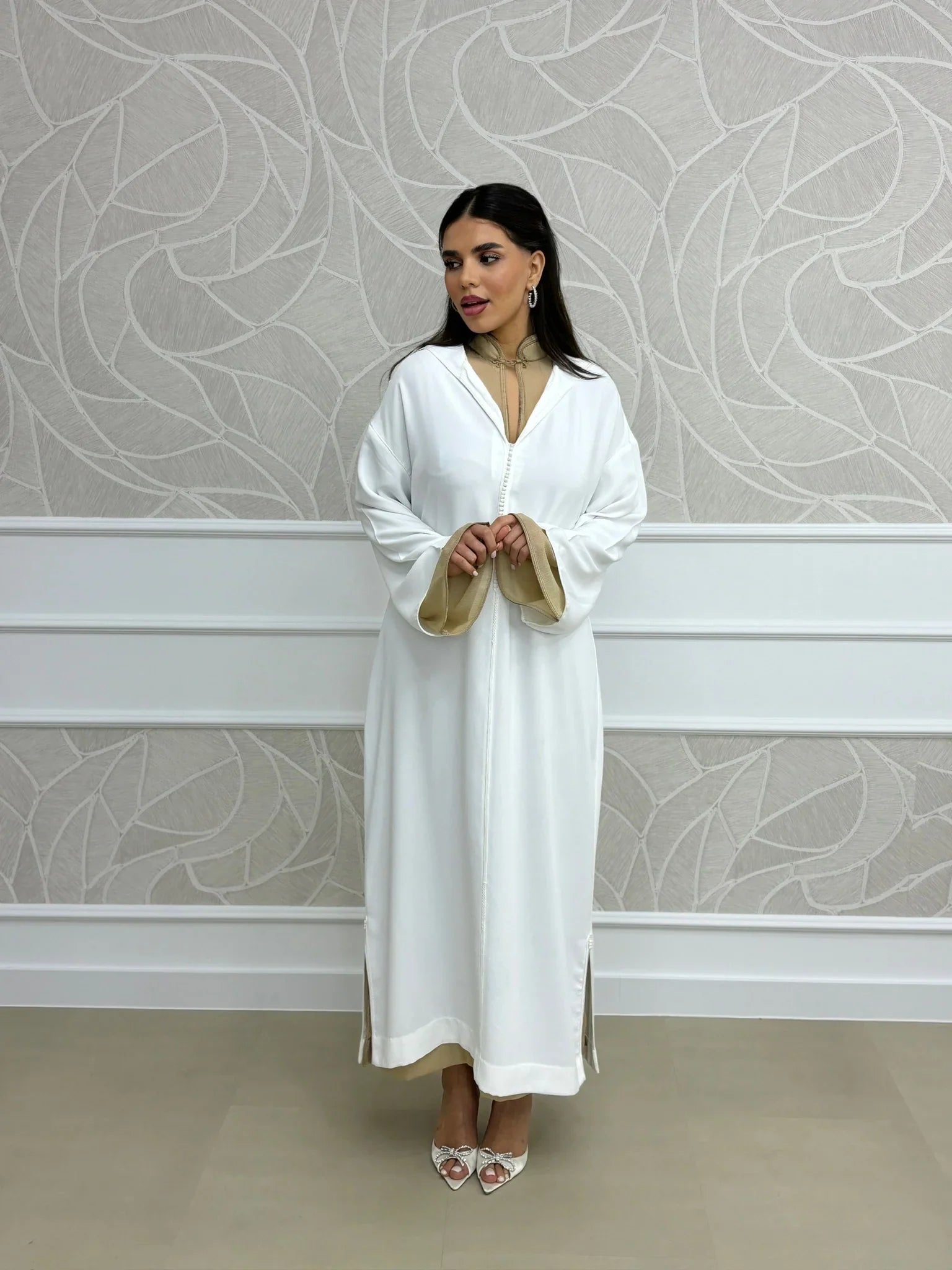 Ibtihal Djellaba – Casual Marokkaanse Tuniek voor Dagelijks Comfort