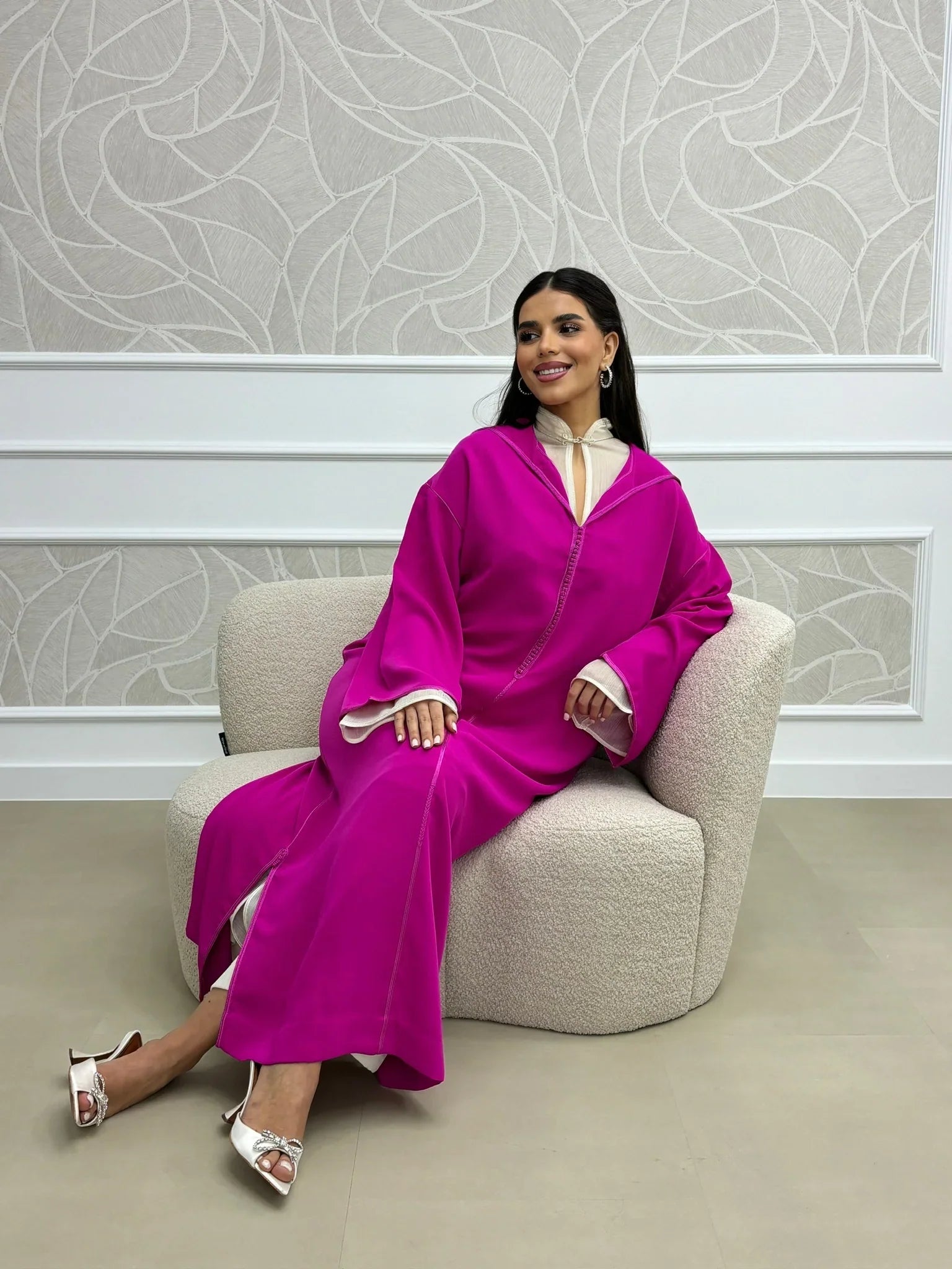 Manar Djellaba – Casual Marokkaanse Tuniek voor Dagelijks Comfort