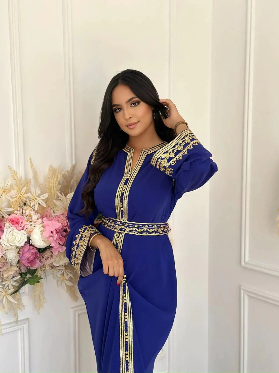 Kaoutar Kaftan – Handgemaakte Marokkaanse Jurk – productweergave 4