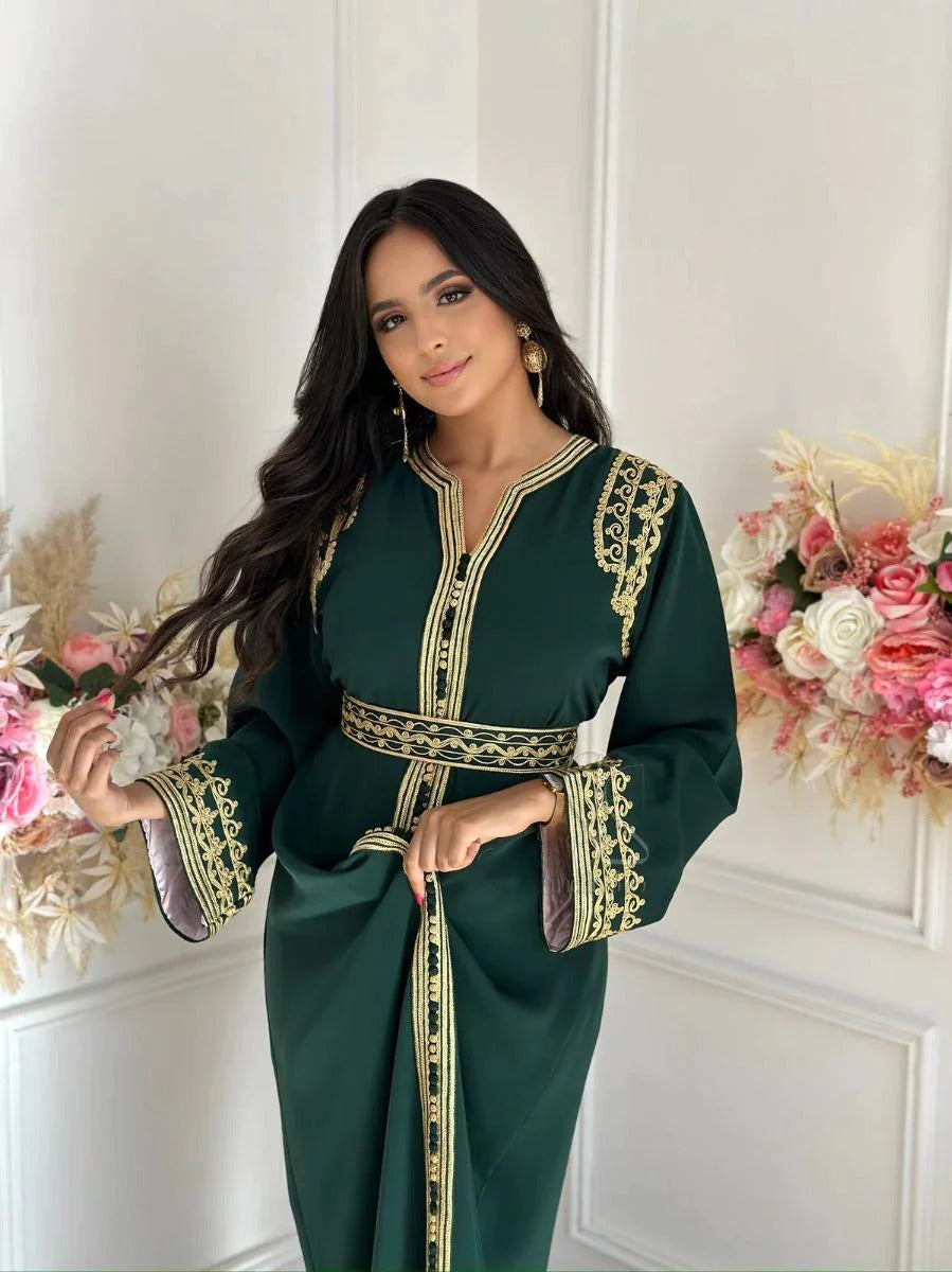 Kaoutar Kaftan – Handgemaakte Marokkaanse Jurk – productweergave 5