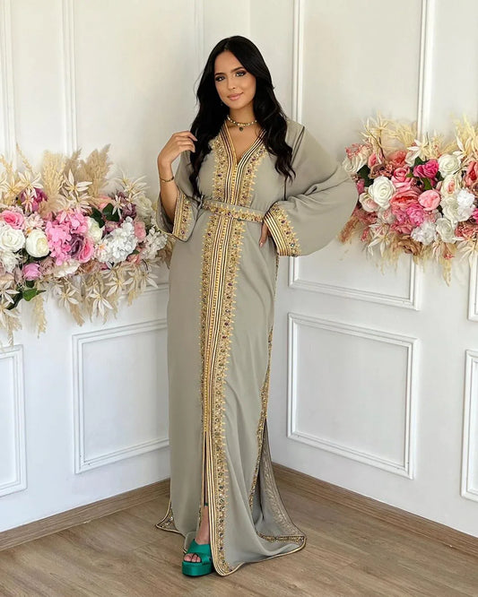 Sabah Kaftan – Handgemaakte Marokkaanse Jurk