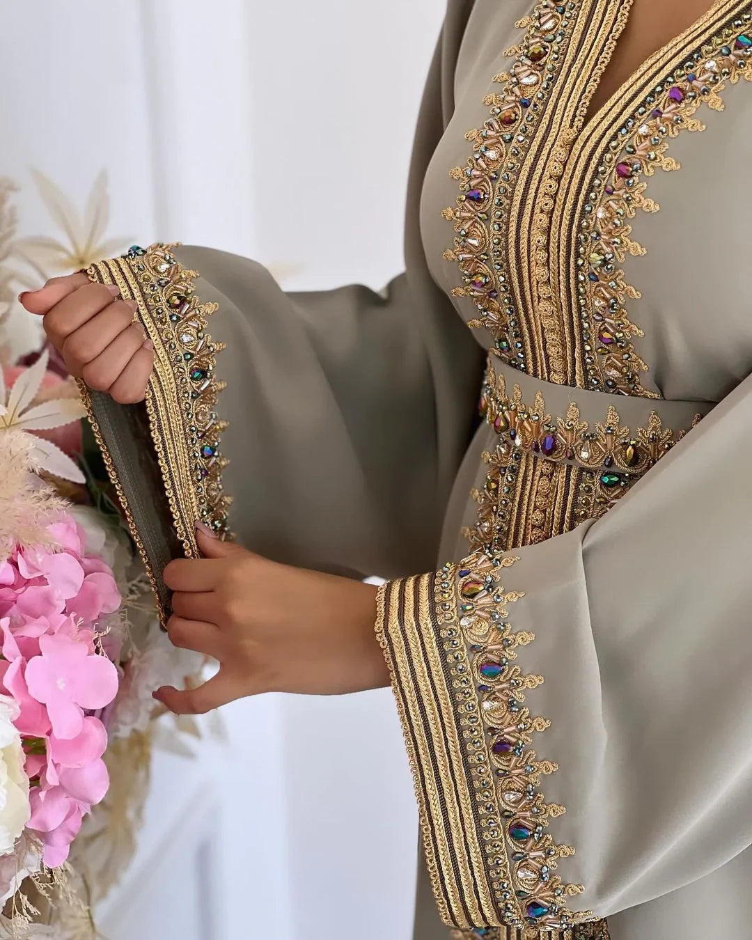 Sabah Kaftan – Handgemaakte Marokkaanse Jurk