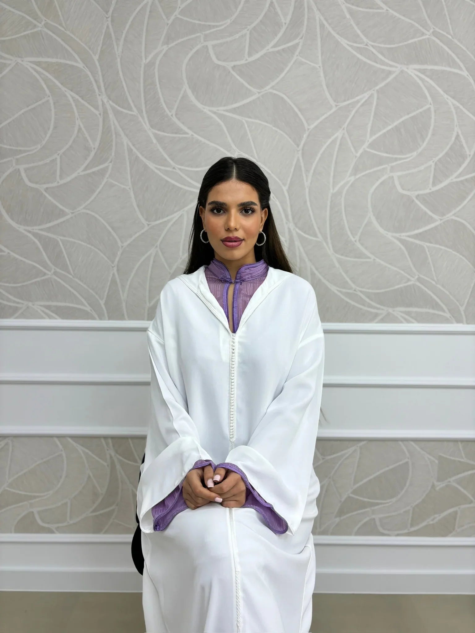 Ibtihal Djellaba – Casual Marokkaanse Tuniek voor Dagelijks Comfort