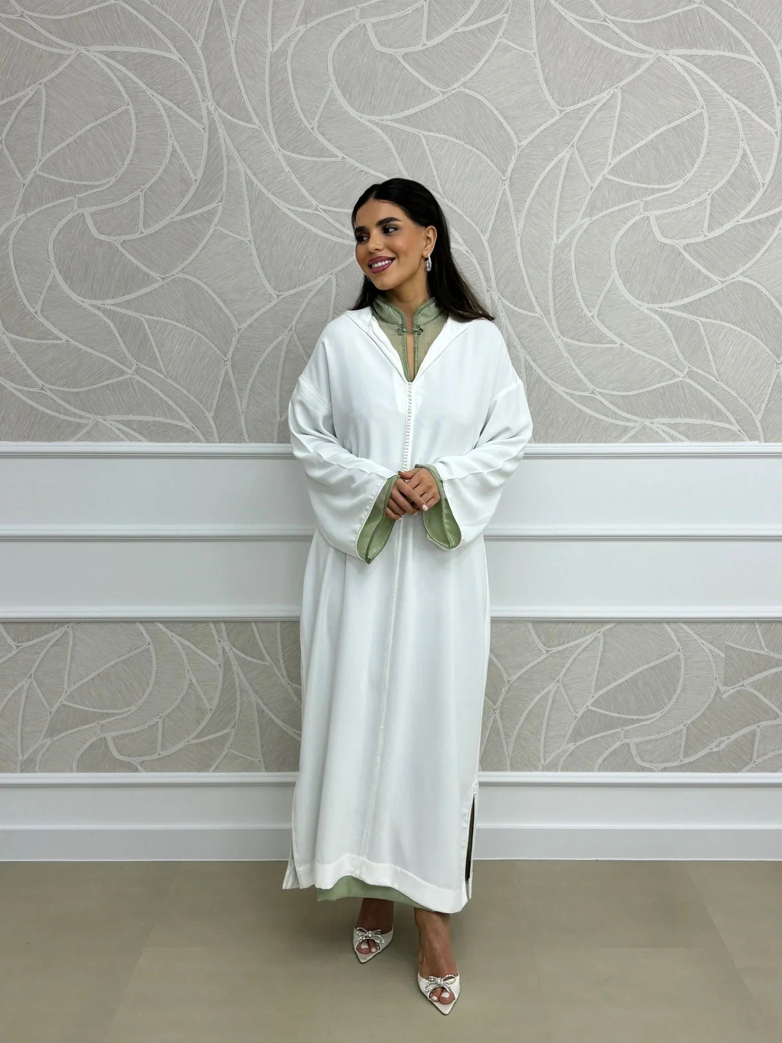 Ibtihal Djellaba – Casual Marokkaanse Tuniek voor Dagelijks Comfort
