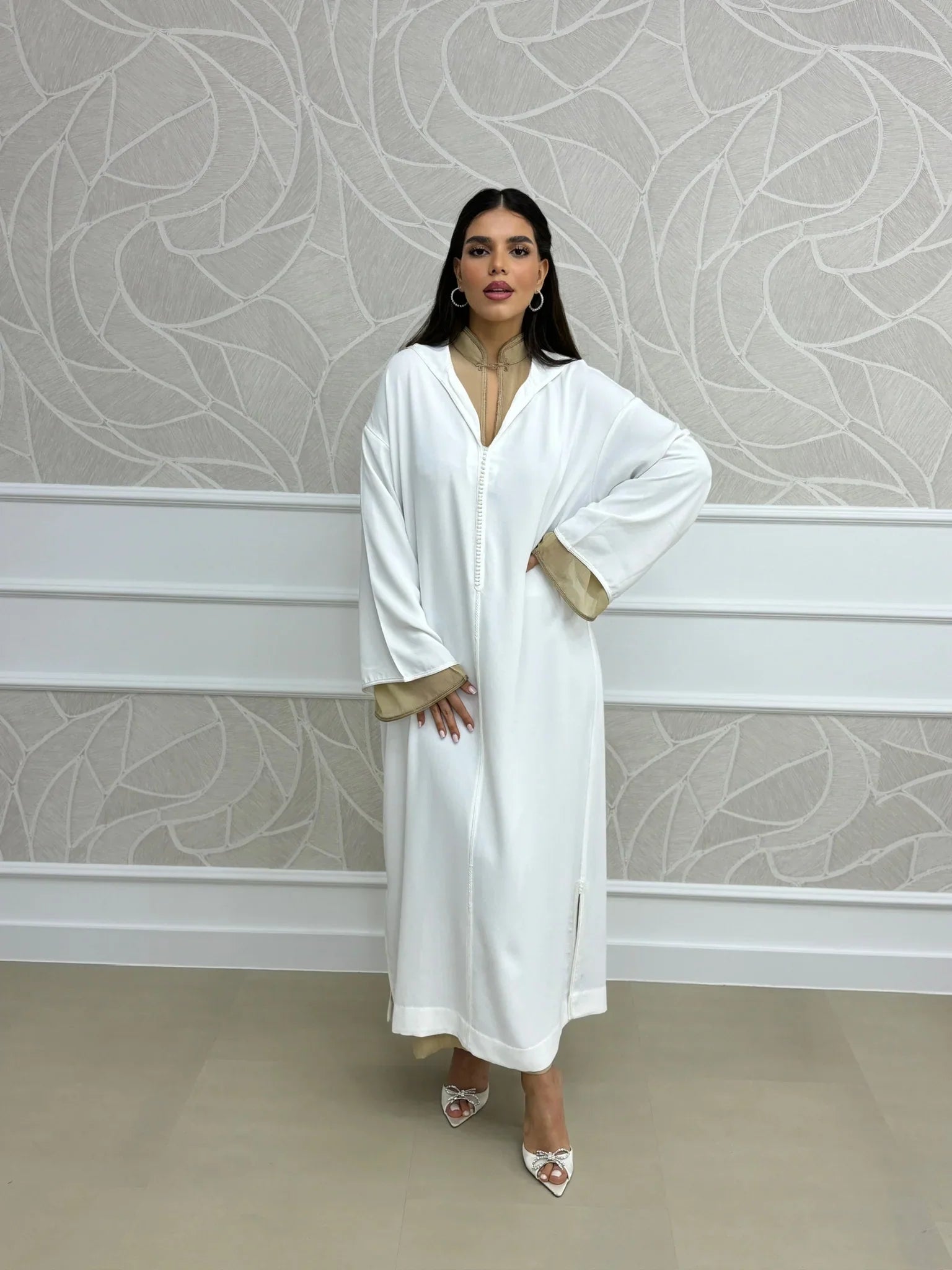 Ibtihal Djellaba – Casual Marokkaanse Tuniek voor Dagelijks Comfort