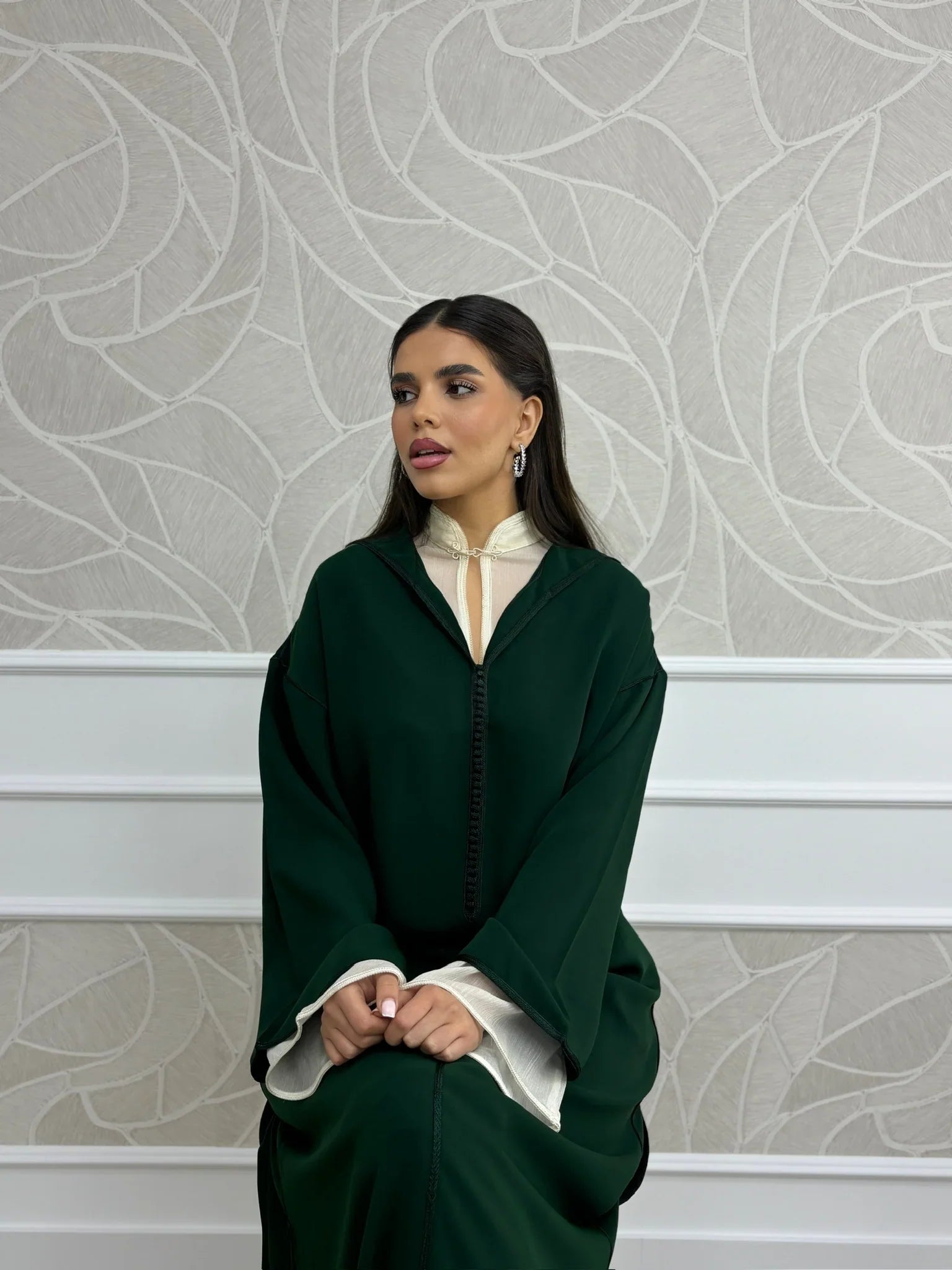 Warda Djellaba – Casual Marokkaanse Tuniek voor Dagelijks Comfort