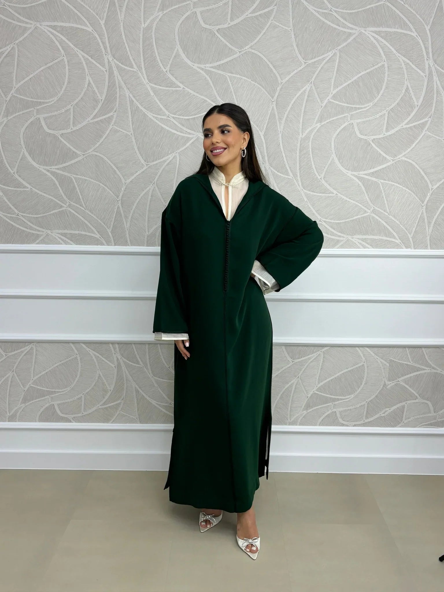 Warda Djellaba – Casual Marokkaanse Tuniek voor Dagelijks Comfort