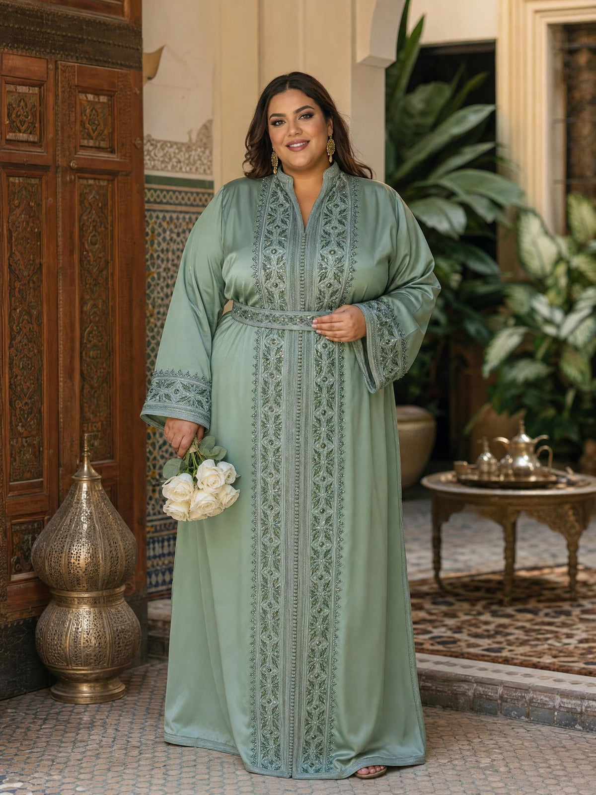 Malak Kaftan \u2014 plus-size model
