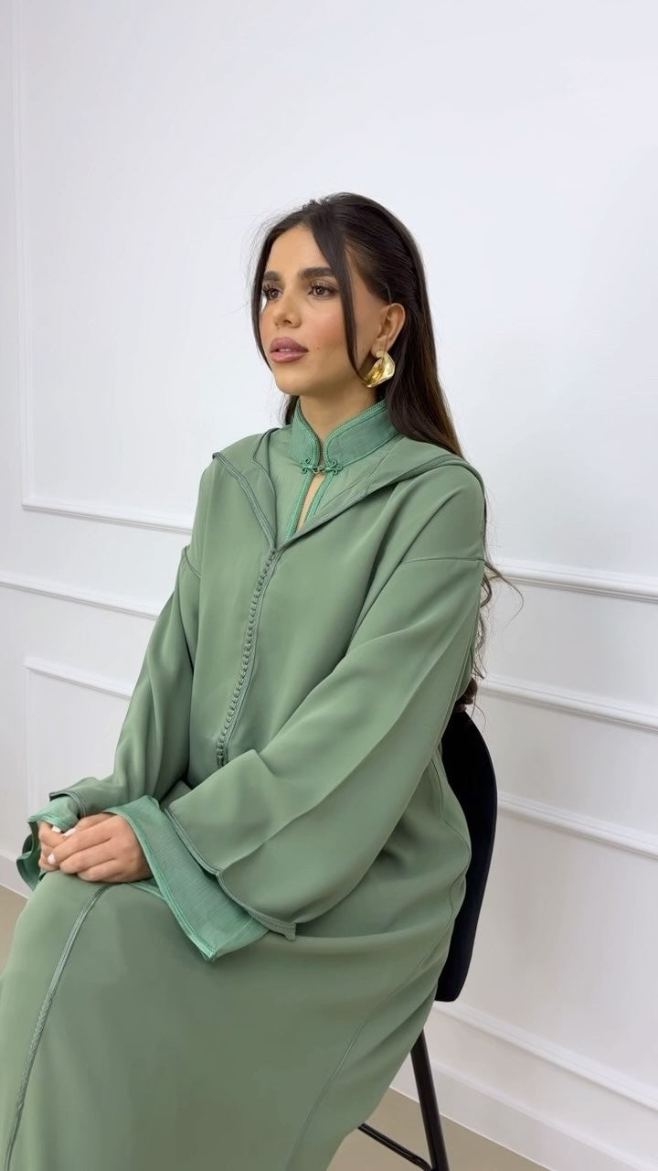 Wissal Djellaba – Casual Marokkaanse Tuniek voor Dagelijks Comfort – productweergave 10